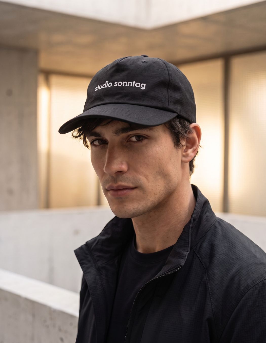 Premium Kappe aus Bio-Baumwolle mit Studio Sonntag Logo