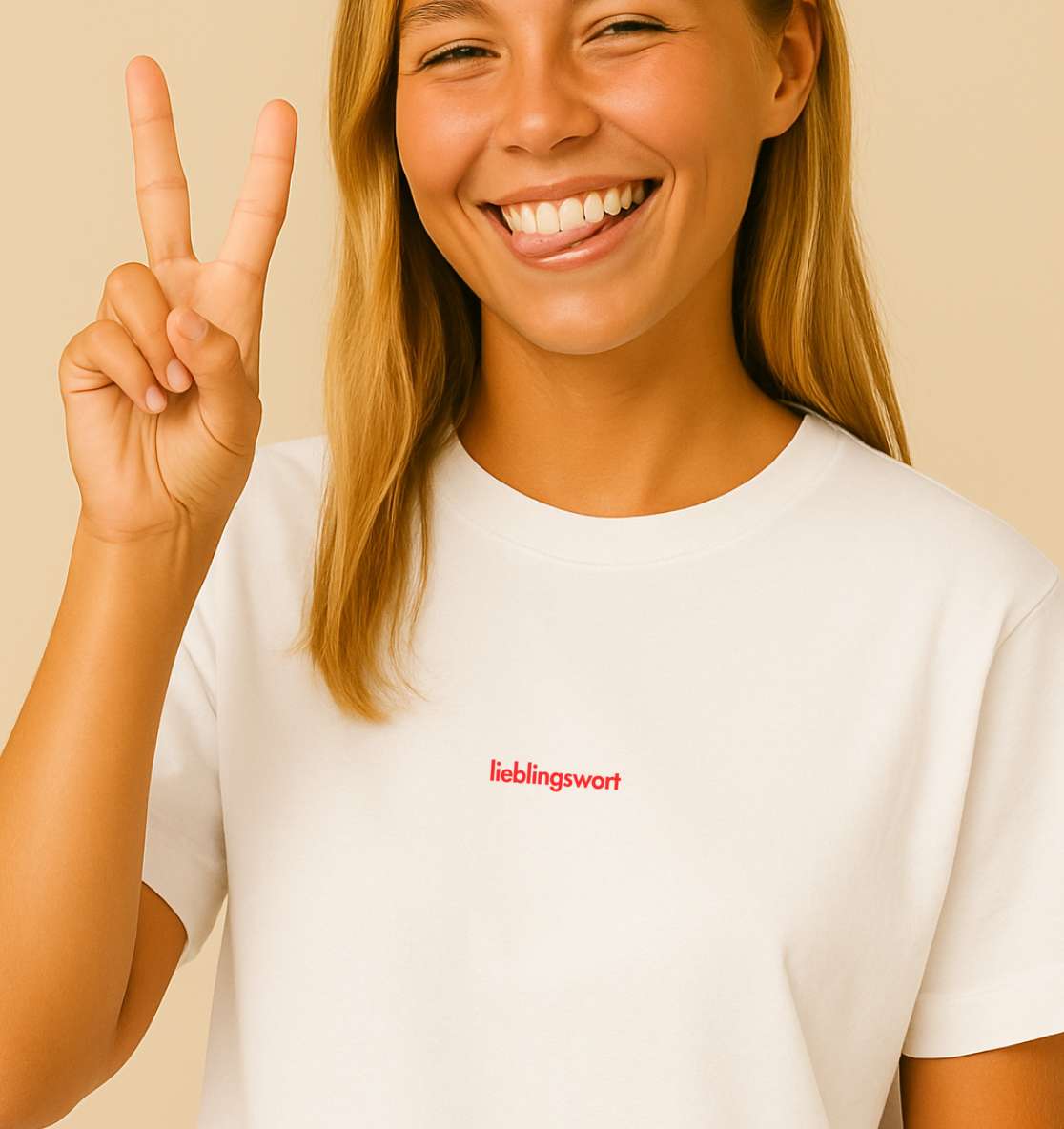 Personaliertes Premium T-Shirt für Frauen aus Bio-Baumwolle | Text