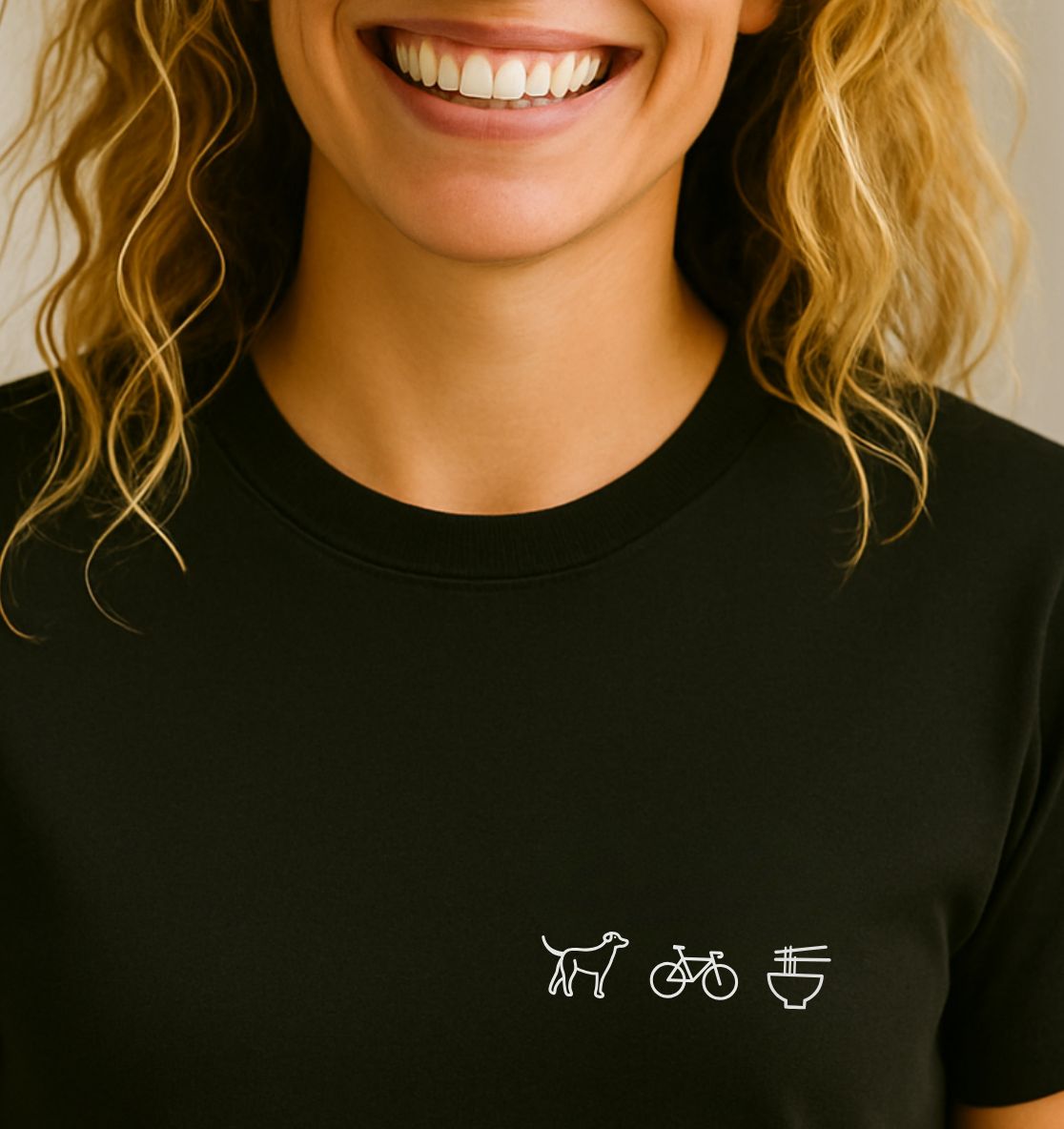 Personalisiertes Premium T-Shirt aus Bio-Baumwolle (Unisex) | 3 Motive