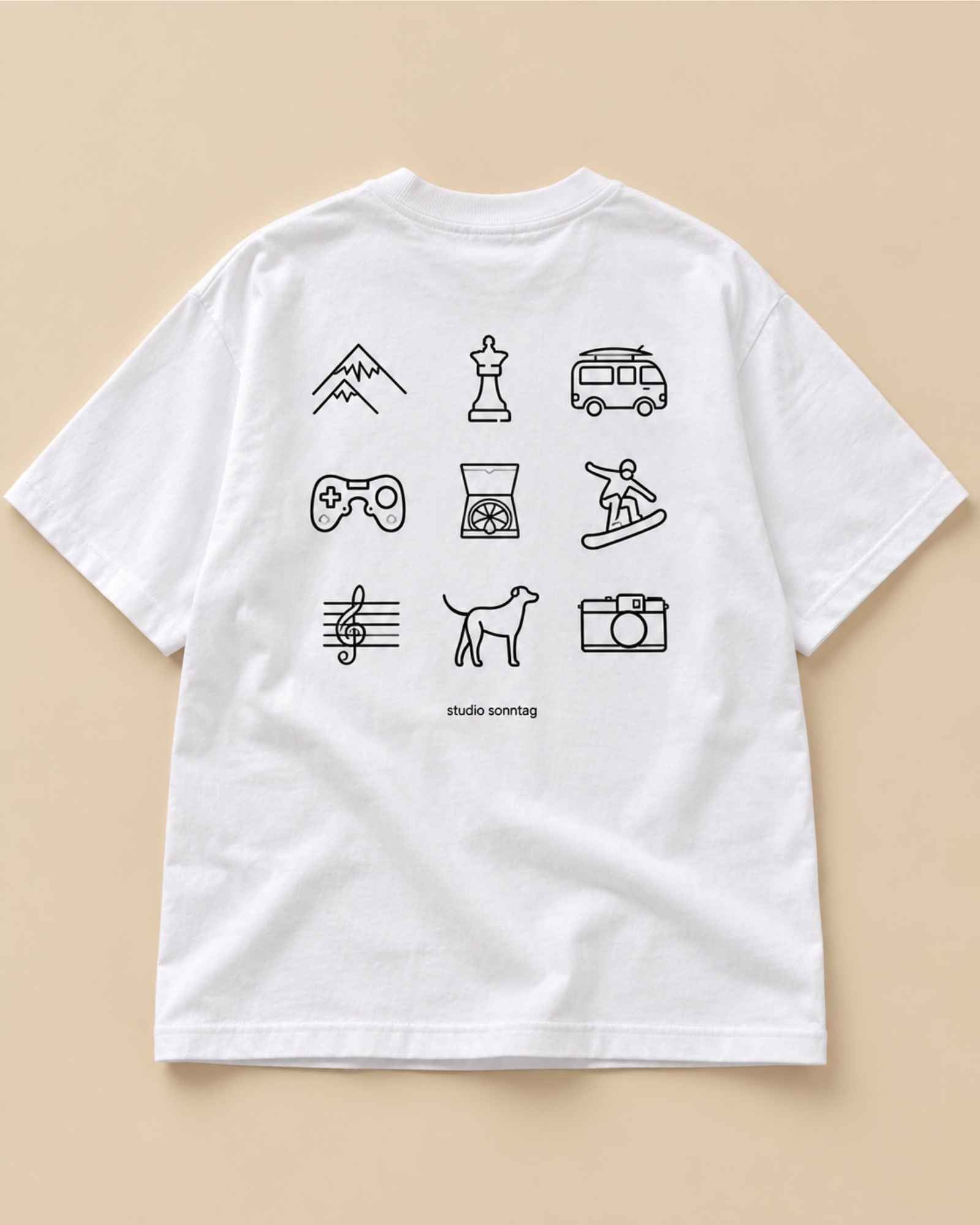 Oversized Shirt · Choose from 9 designs