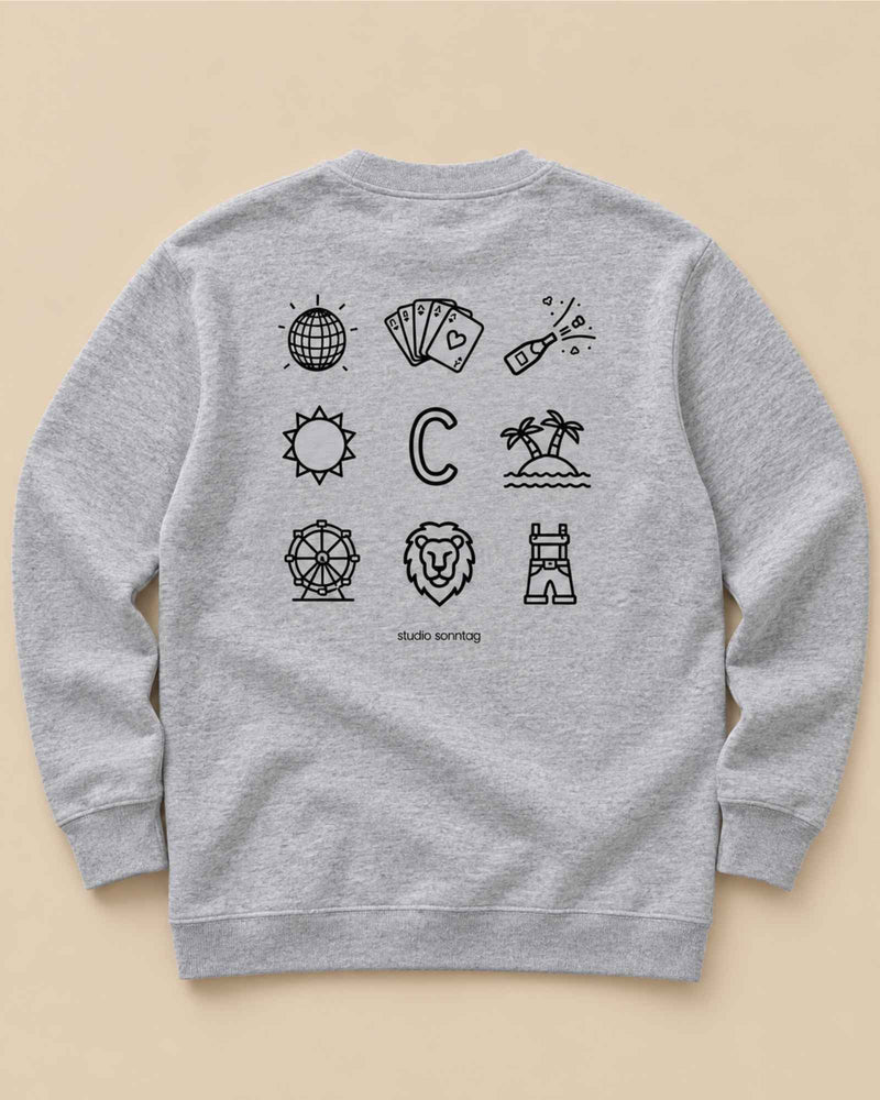 Sweatshirt · 9 Motive wählen