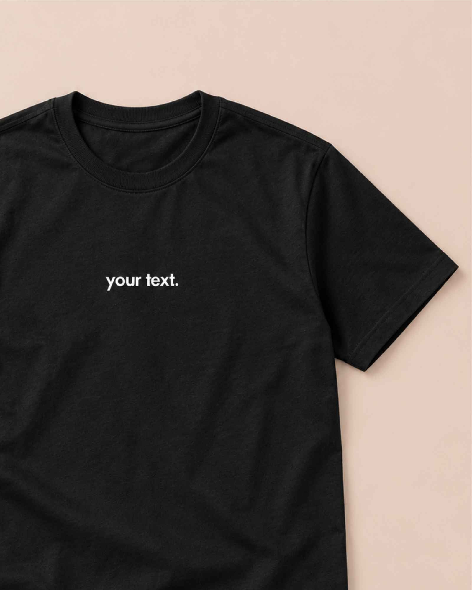 Unisex T-shirt · Kies een harttekst