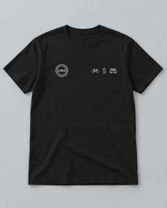 T-Shirt Unisex mit eigenem Brustlogo