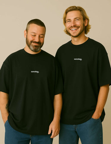 Personalisiertes Premium T-Shirt aus Bio-Baumwolle – Oversized - Bild 2