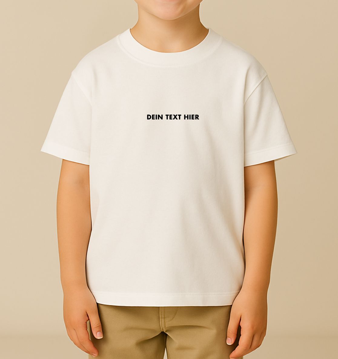 Personalisiertes Premium T-Shirt für Kinder aus Bio-Baumwolle | Text