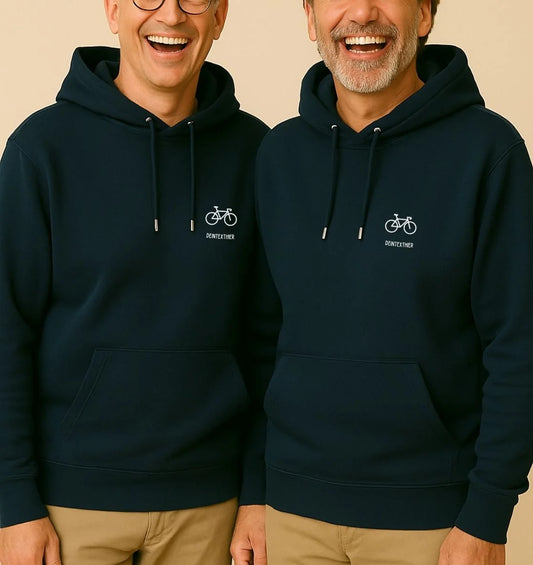 Personalisierter Premium Hoodie aus Bio-Baumwolle (Unisex) | 1 Motiv