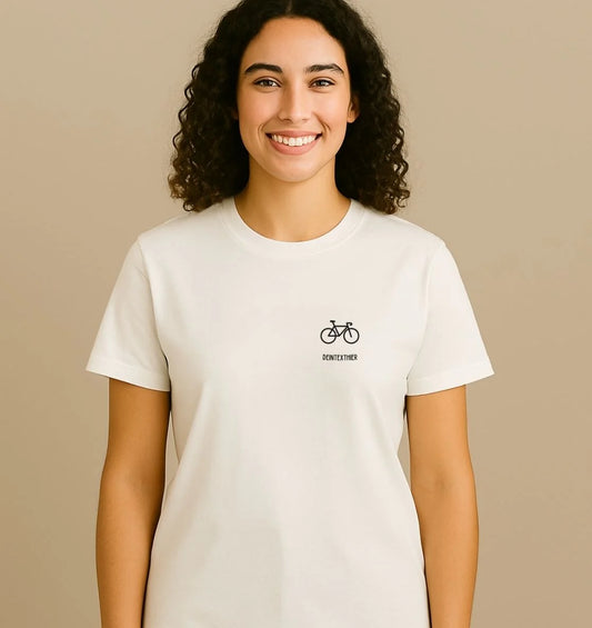 Personalisiertes Premium T-Shirt für Frauen aus Bio-Baumwolle | 1 Motiv