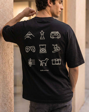Oversized Shirt · 9 Motive wählen