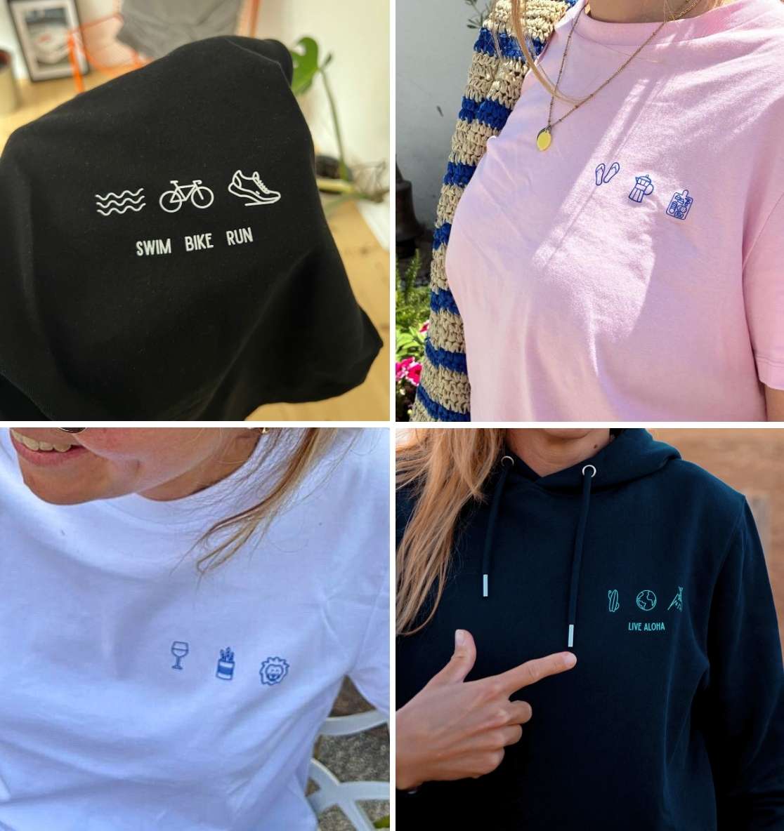 Personalisiertes Premium T-Shirt aus Bio-Baumwolle (Unisex) | 3 Motive