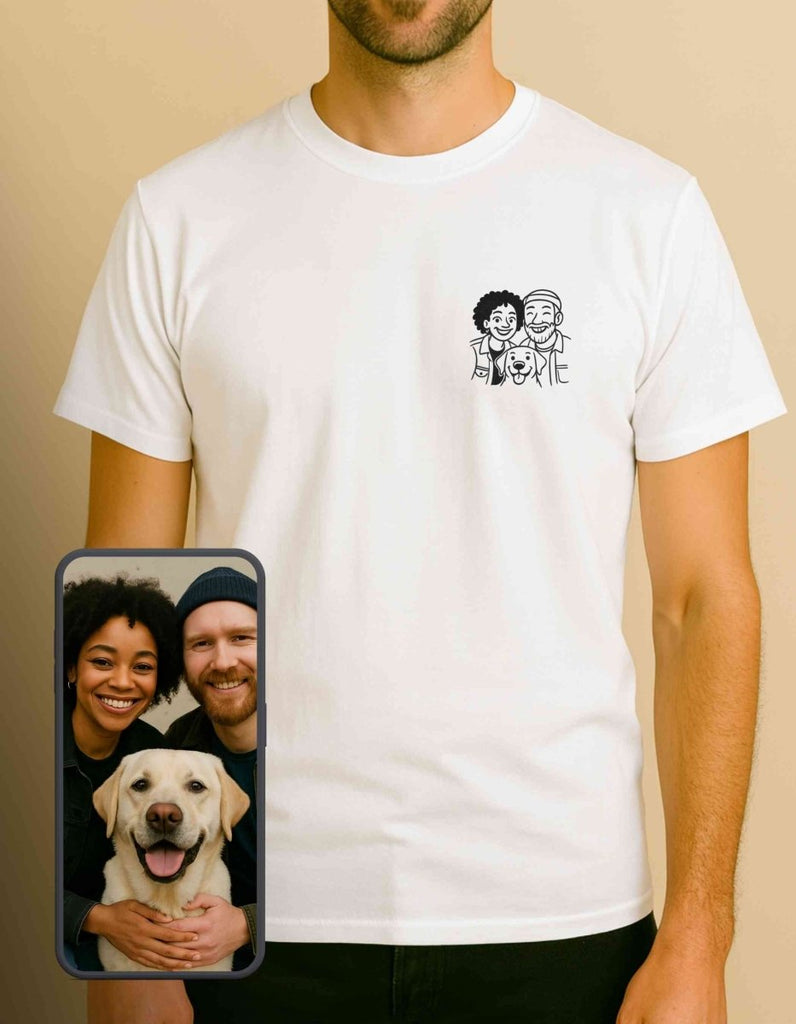 Personaliertes Premium T-Shirt aus Bio - Baumwolle - Unisex - Studio Sonntag