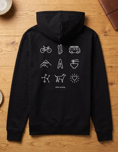 Personalisierter Premium Hoodie aus Bio-Baumwolle - Studio Sonntag