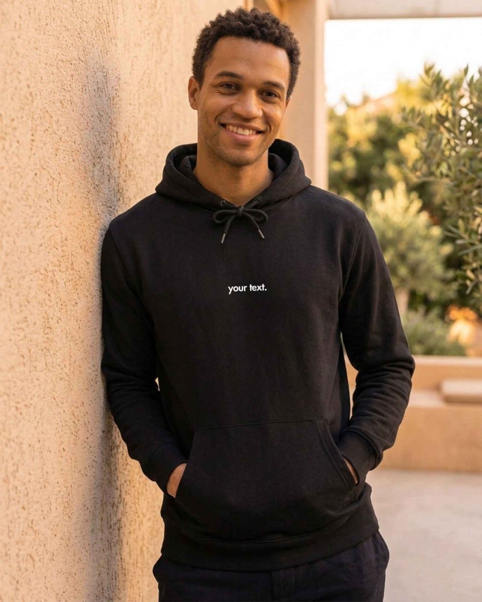 Personalisierter Premium Hoodie aus Bio-Baumwolle - Studio Sonntag
