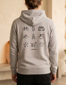 Personalisierter Premium Hoodie aus Bio-Baumwolle - Studio Sonntag