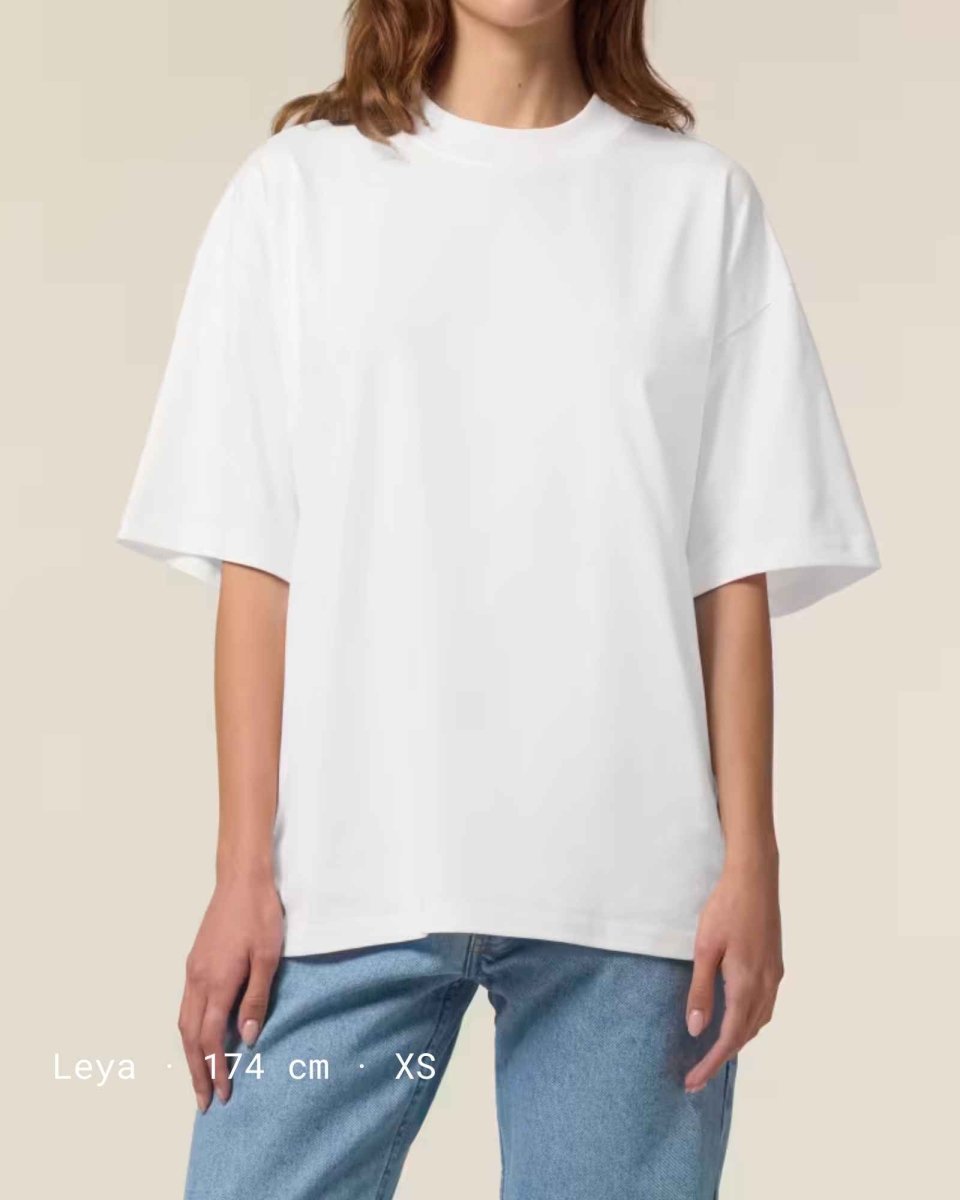 Maglietta oversize personalizzata di alta qualità in cotone biologico - Studio Sonntag