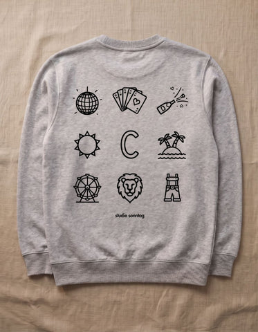 Personalisiertes Premium Sweatshirt aus Bio-Baumwolle - Bild 1