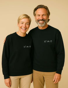 Personalisiertes Premium Sweatshirt aus Bio - Baumwolle - Studio Sonntag