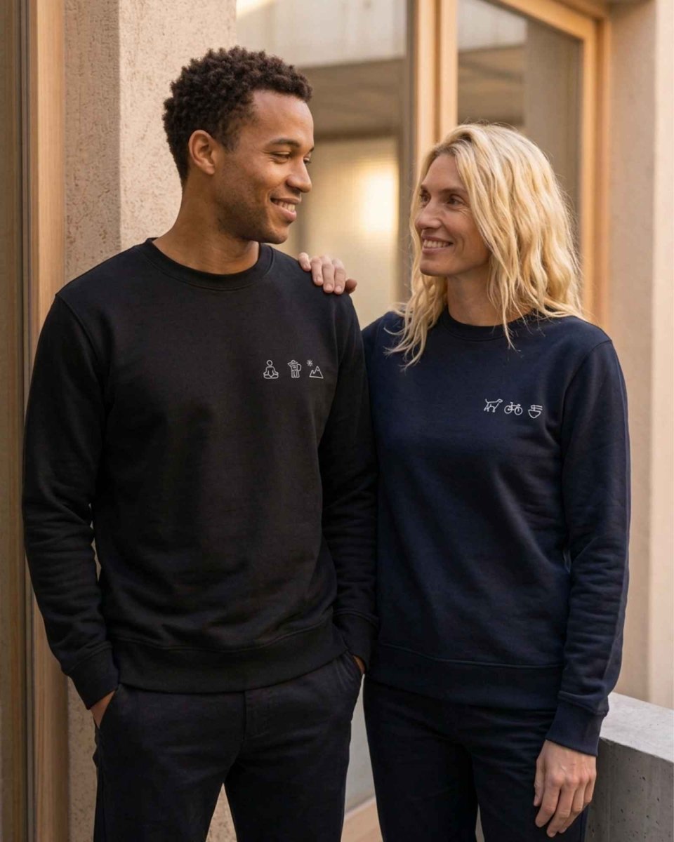 Personalized Premium Sweatshirt Made from Organic Cotton - Studio Sonntag
