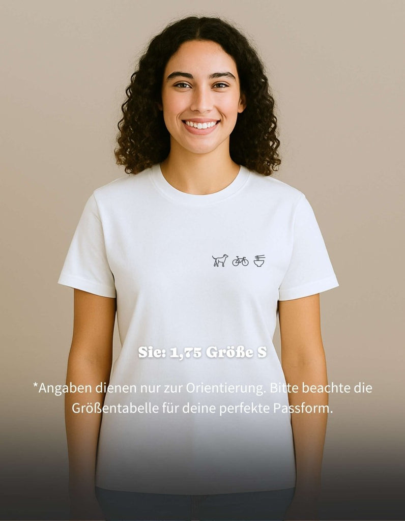 Personalisiertes Premium T-Shirt aus Bio - Baumwolle - Frauen - Studio Sonntag