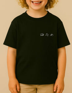 Personalisiertes Premium T-Shirt aus Bio - Baumwolle - Kinder - Studio Sonntag