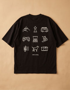 Personalisiertes Premium T-Shirt aus Bio-Baumwolle – Oversized - Studio Sonntag