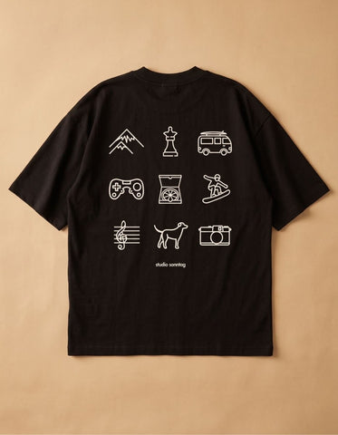 Personalisiertes Premium T-Shirt aus Bio-Baumwolle – Oversized - Bild 1