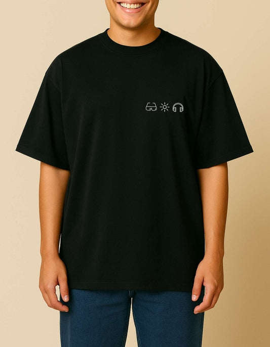 Personalisiertes Premium T-Shirt aus Bio - Baumwolle – Oversized - Studio Sonntag