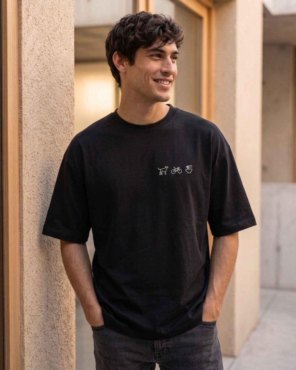 T-shirt premium personnalisé en coton bio – coupe oversize - Studio Sonntag