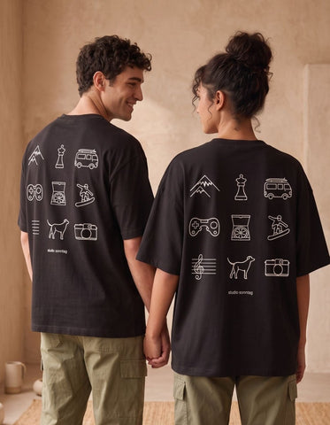 Personalisiertes Premium T-Shirt aus Bio-Baumwolle – Oversized - Bild 4