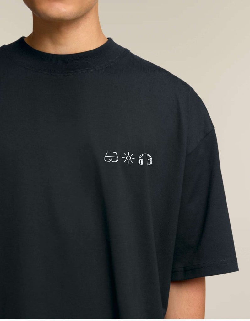 Personalisiertes Premium T-Shirt aus Bio - Baumwolle – Oversized - Studio Sonntag