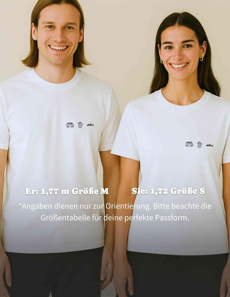 Personalisiertes Premium T-Shirt aus Bio - Baumwolle – Unisex - Studio Sonntag