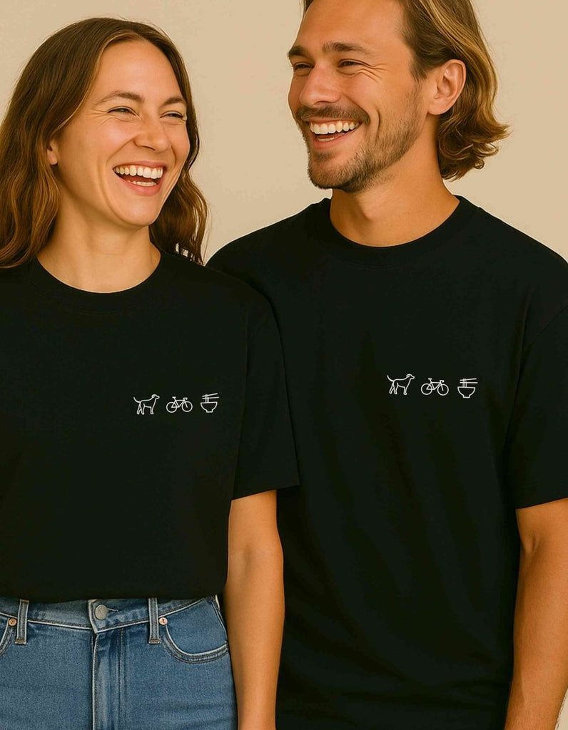 Personalisiertes Premium T-Shirt aus Bio - Baumwolle – Unisex - Studio Sonntag