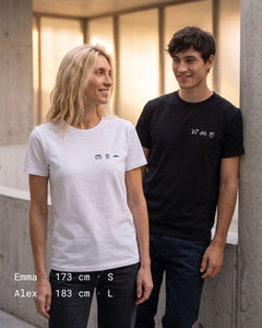 Personalisiertes Premium T-Shirt aus Bio-Baumwolle – Unisex - Studio Sonntag