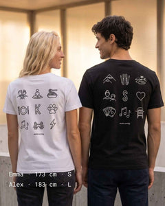 Personalisiertes Premium T-Shirt aus Bio-Baumwolle – Unisex - Studio Sonntag