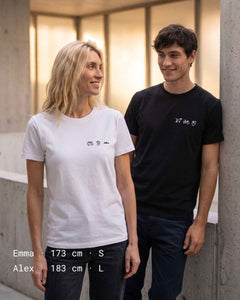 Personalisiertes Premium T-Shirt aus Bio-Baumwolle – Unisex - Studio Sonntag