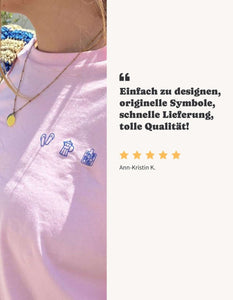 Personalisiertes Premium T-Shirt für Frauen aus Bio - Baumwolle - Studio Sonntag