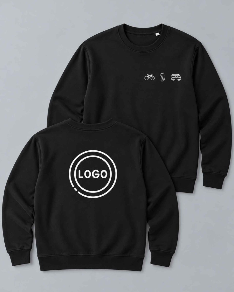 Sweatshirt mit eigenem Rückenlogo - Studio Sonntag