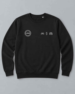 Sweatshirt mit eigenem Sweatshirt mit eigenem Brustlogo - Studio Sonntag