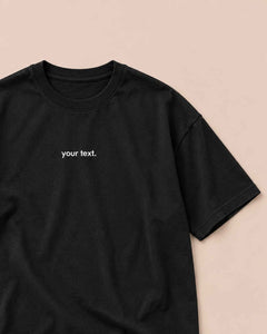 T-Shirt Oversiezd · Herzenswort wählen - Studio Sonntag