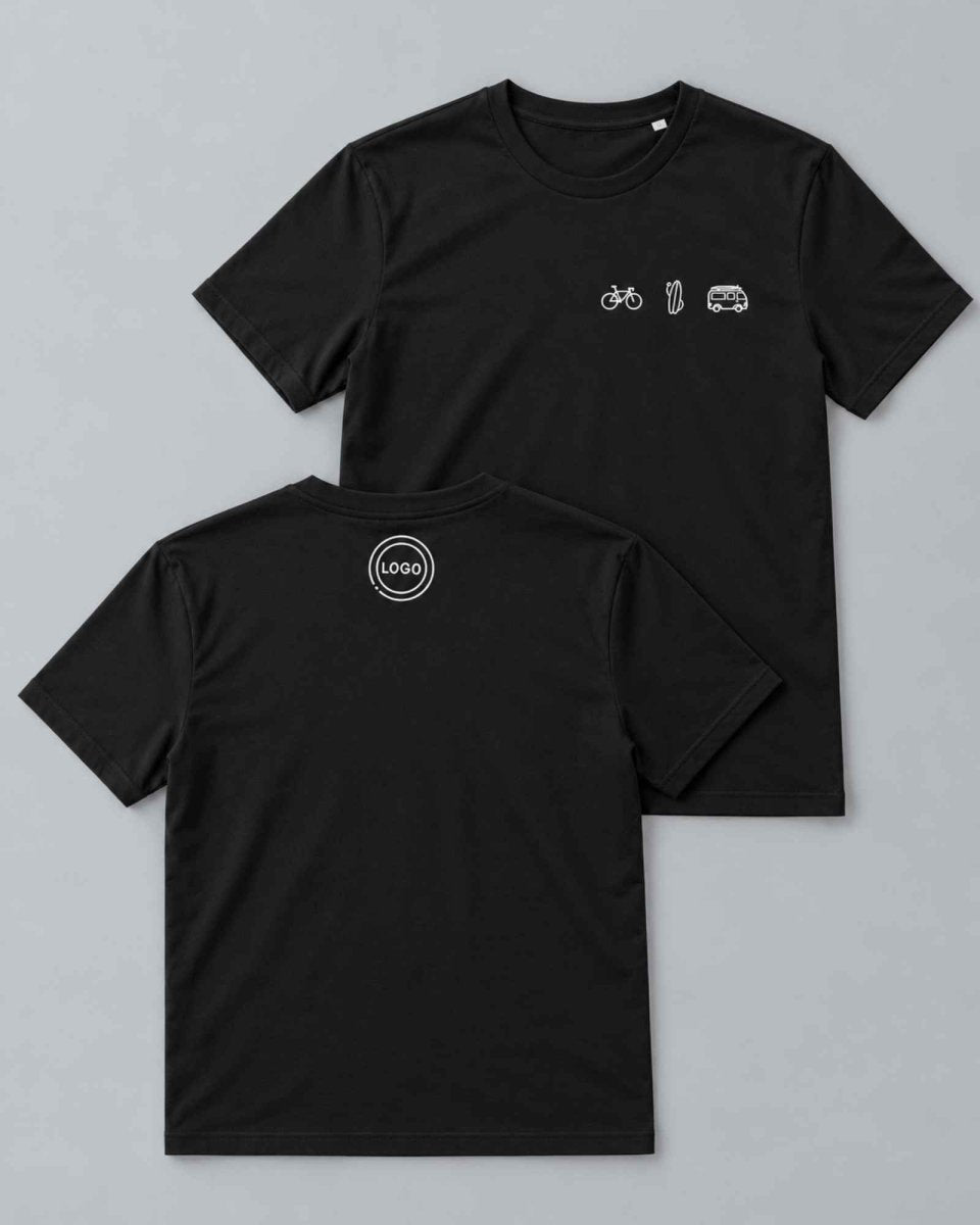 T-shirt unisexe avec logo personnalisé dans la nuque - Studio Sonntag